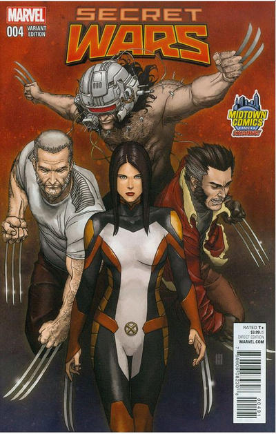 Secret Wars 2015 #4 Midtown Comics Exclusive Mike Choi Variant - back issue - $12.00