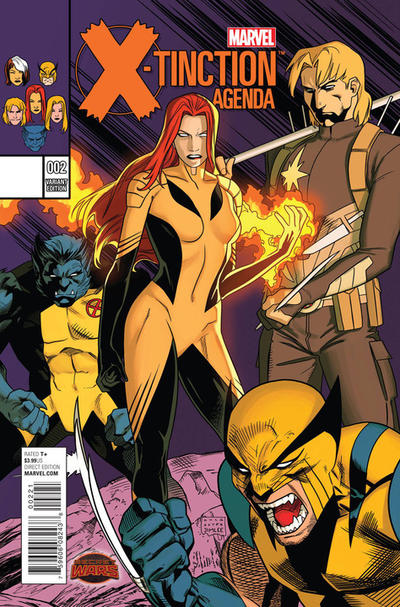 X-Tinction Agenda 2015 #2 Incentive Kris Anka Variant - back issue - $3.00