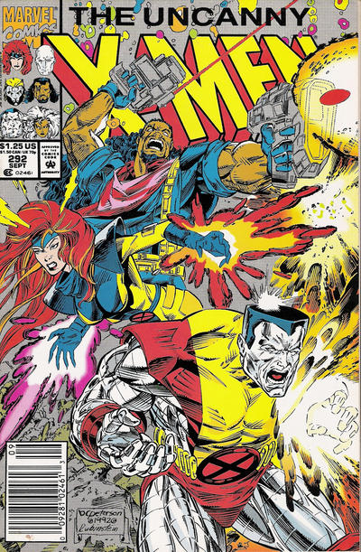 The Uncanny X-Men 1981 #292 Newsstand ed. - back issue - $3.00