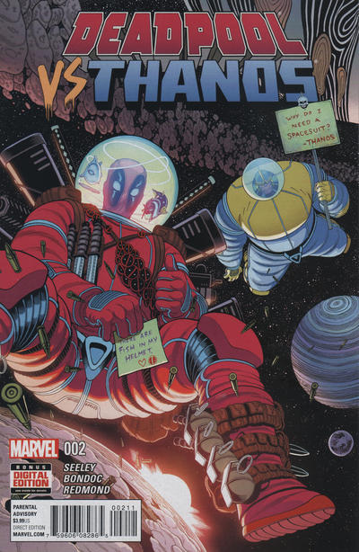 Deadpool vs Thanos 2015 #2 - back issue - $4.00