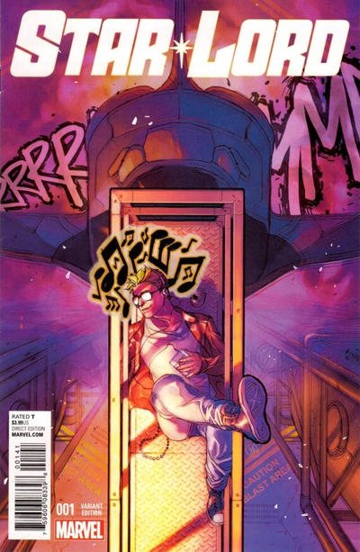 Star-Lord 2016 #1 Incentive Yasmine Putri Variant - back issue - $5.00