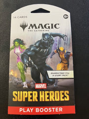 MTG Universes Beyond Marvel Super Heroes Play Booster Pack Clip Strip