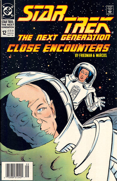 Star Trek: The Next Generation 1989 #12 Newsstand ed. - back issue - $3.00