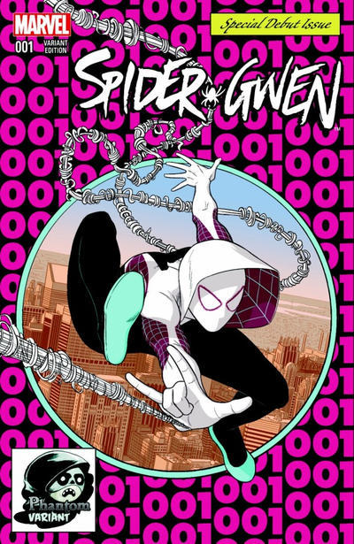 Spider-Gwen 2015 #1 Variant Edition - Phantom Exclusive - Jamie McKelvie Cover - back issue - $35.00