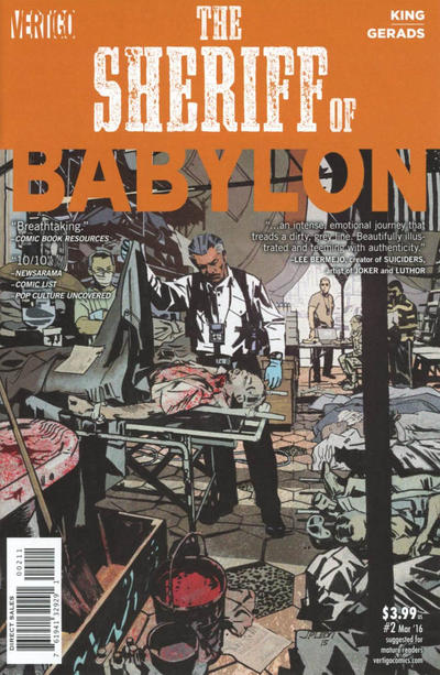 Sheriff of Babylon 2016 #2 - back issue - $3.00