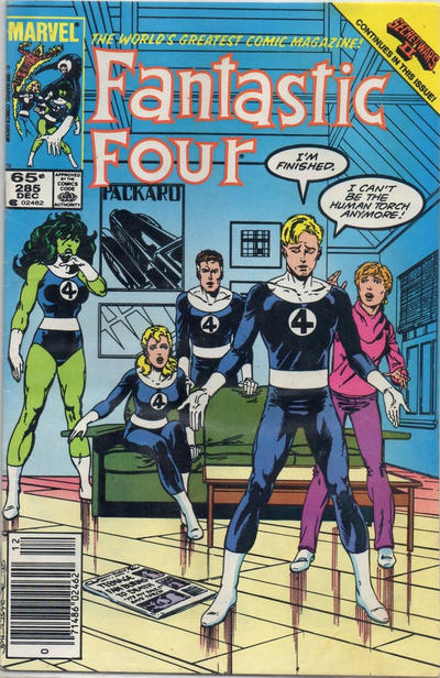 Fantastic Four 1961 #285 Newsstand ed. - back issue