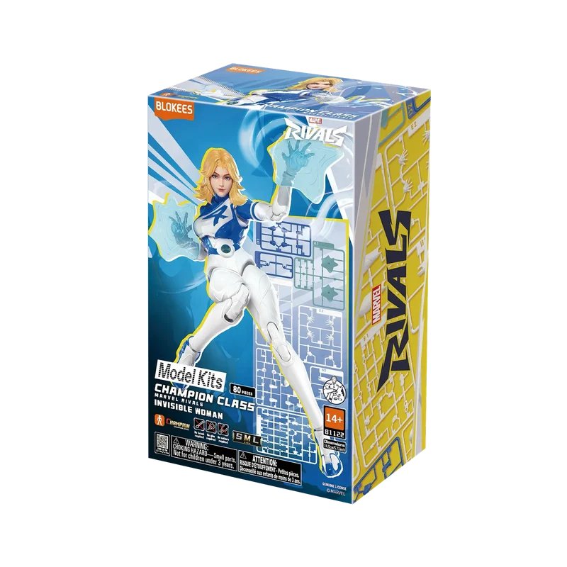 BLOKEES MARVEL RIVALS™ CHAMPION CLASS 11 INVISIBLE WOMAN™ MODEL KIT