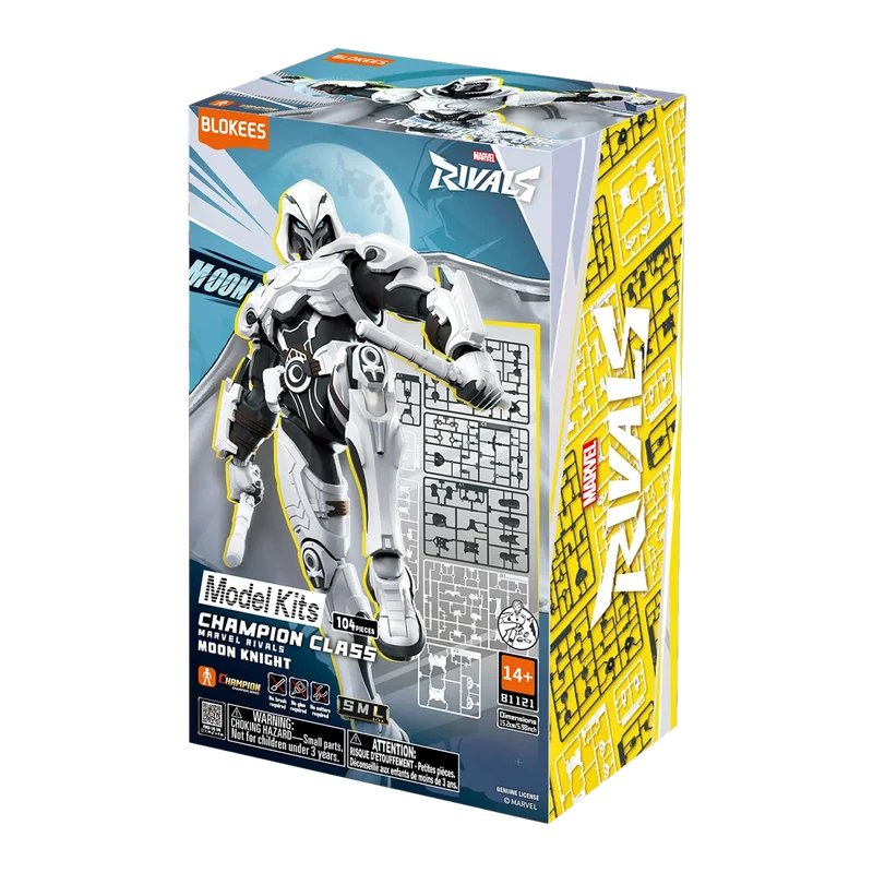 BLOKEES MARVEL RIVALS™ CHAMPION CLASS 10 MOON KNIGHT™ MODEL KIT