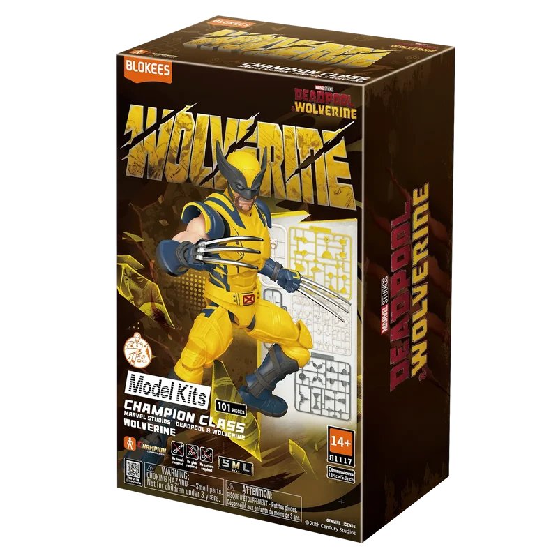 BLOKEES MARVEL Deadpool & Wolverine Champion Class 05 Wolverine Model Kit