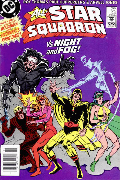 All-Star Squadron 1981 #44 Newsstand ed. - back issue - $4.00