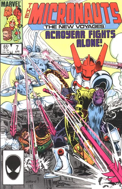 Micronauts 1984 #7 Direct ed. - back issue - $4.00