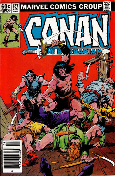 Conan the Barbarian 1970 #137 Newsstand ed. - back issue