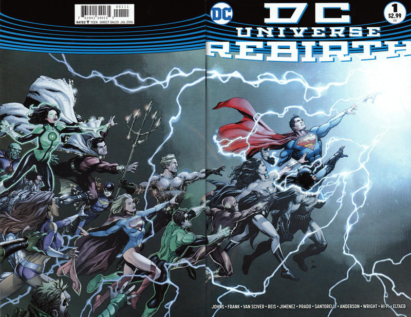 DC Universe: Rebirth 2016 #1 - back issue - $5.00