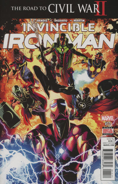 Invincible Iron Man 2015 #11 - back issue
