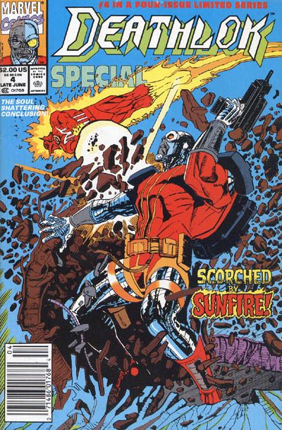 Deathlok Special 1991 #4 Newsstand ed. - back issue