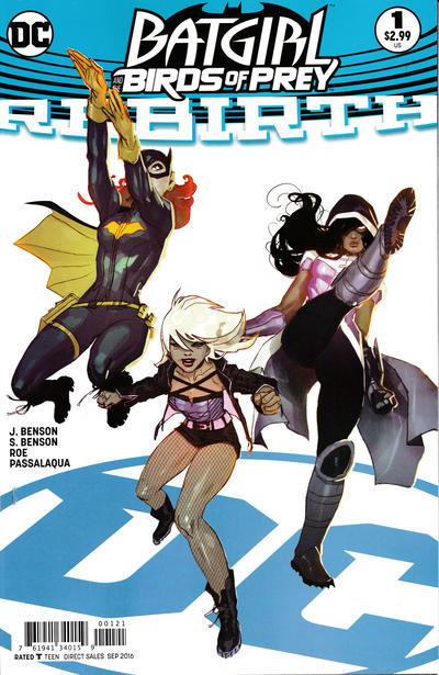 Batgirl & the Birds of Prey: Rebirth 2016 #1 Ben Caldwell Cover - back issue - $3.00