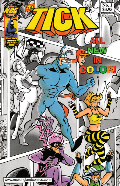 The Tick Color 2001 #1 Variant Cover - back issue - $4.00