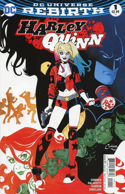 Harley Quinn 2016 #1 Amanda Conner Cover - back issue