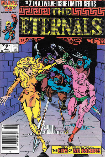 Eternals 1985 #7 Newsstand ed. - back issue