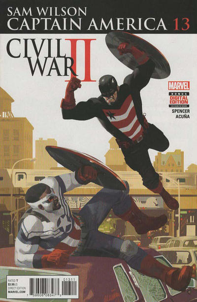 Captain America: Sam Wilson 2015 #13 Daniel Acuña - back issue - $4.00