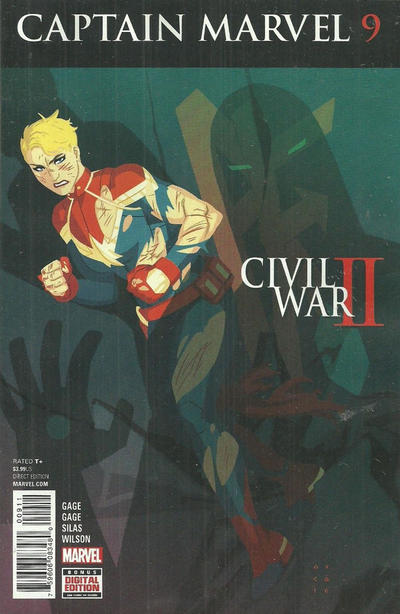Captain Marvel 2016 #9 - back issue - $4.00