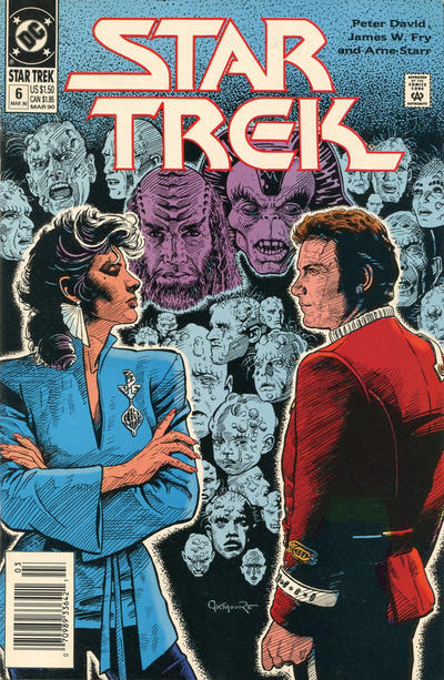 Star Trek 1989 #6 Newsstand ed. - back issue - $4.00