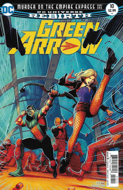 Green Arrow 2016 #10 Juan Ferreyra Cover - back issue - $3.00
