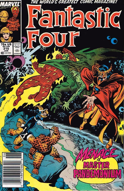 Fantastic Four 1961 #315 Newsstand ed. - back issue - $3.00