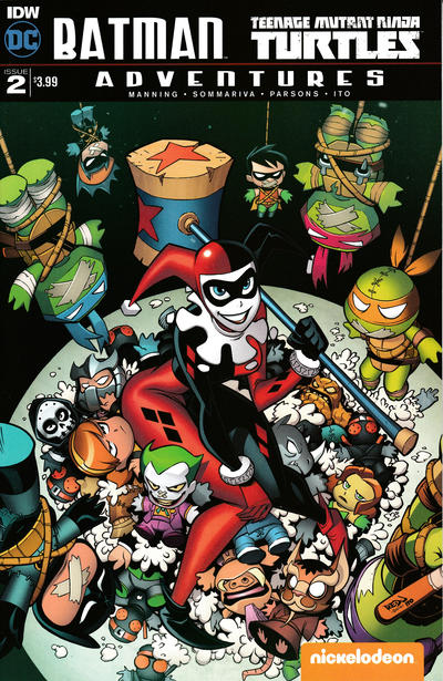 Batman / Teenage Mutant Ninja Turtles Adventures 2016 #2 Regular Cover - back issue - $3.00