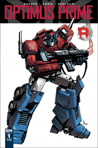 Optimus Prime 2016 #1 - back issue