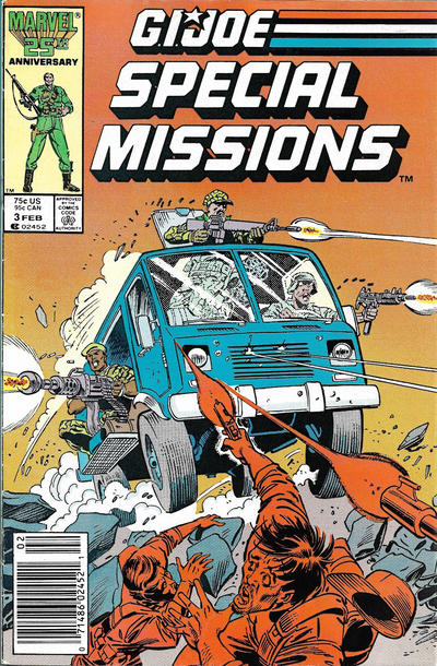G.I. Joe Special Missions 1986 #3 Newsstand ed. - back issue