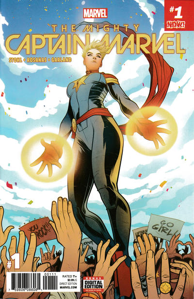 The Mighty Captain Marvel 2017 #1 - back issue - $4.00