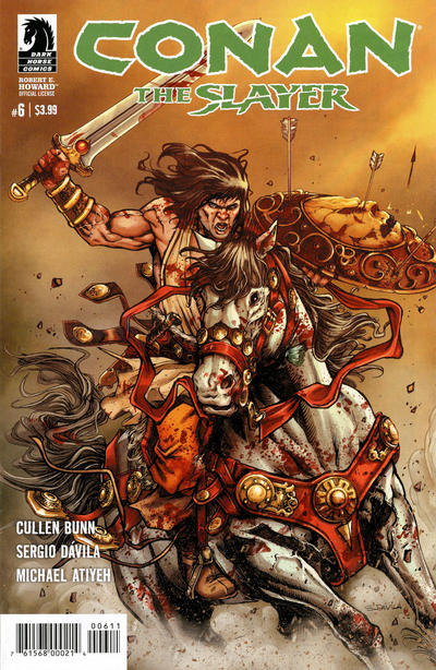Conan the Slayer 2016 #6 - back issue - $4.00
