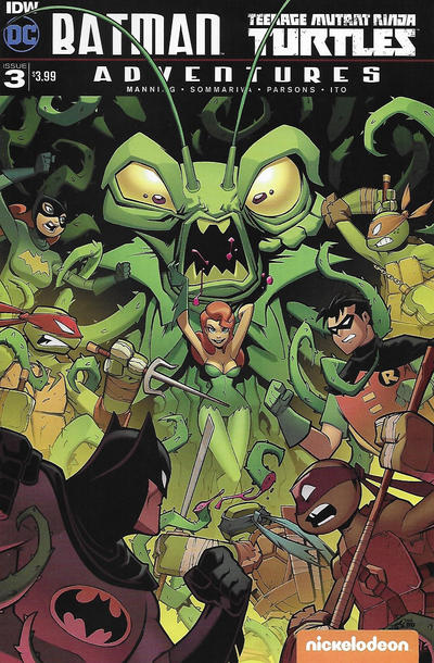 Batman / Teenage Mutant Ninja Turtles Adventures 2016 #3 Regular Cover - back issue - $3.00