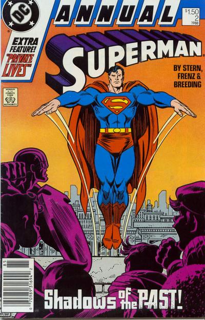 Superman Annual 1987 #2 Newsstand ed. - back issue