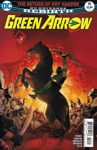 Green Arrow 2016 #19 Otto Schmidt Cover - back issue - $3.00
