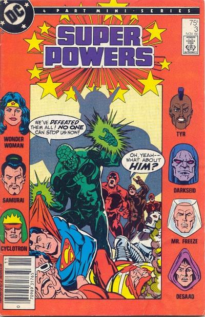 Super Powers 1986 #3 Newsstand ed. - back issue - $3.00