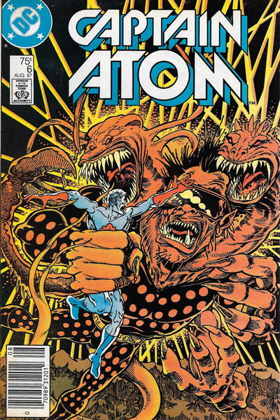 Captain Atom 1987 #6 Newsstand ed. - back issue