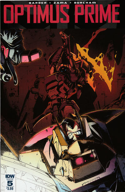 Optimus Prime 2016 #5 Regular Cover - Kei Zama - back issue - $4.00