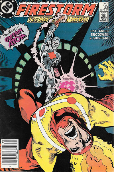 The Fury of Firestorm 1982 #63 Newsstand ed. - back issue - $3.00