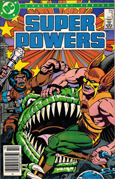 Super Powers 1985 #2 Newsstand ed. - back issue - $5.00