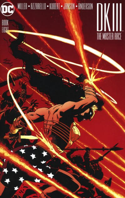 Dark Knight III: The Master Race 2016 #8 Andy Kubert Cover - back issue