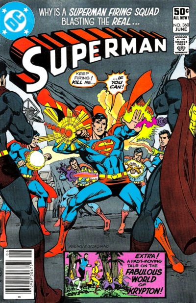 Superman 1939 #360 Newsstand ed. - back issue - $12.00