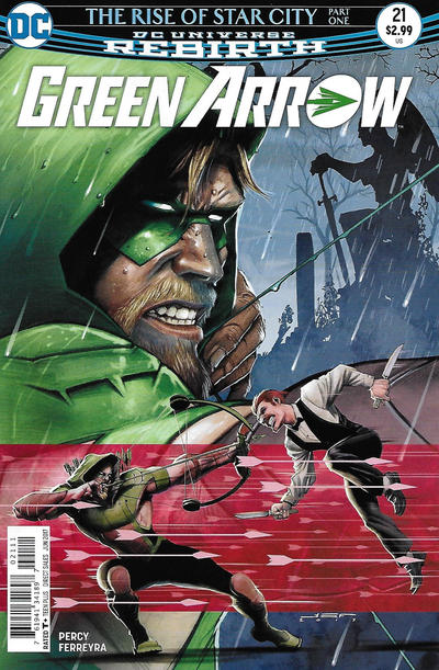 Green Arrow 2016 #21 Juan Ferreyra Cover - back issue