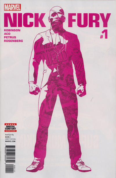 Nick Fury 2017 #1 Aco Cover - back issue - $3.00