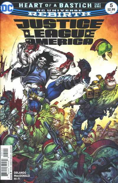 Justice League of America 2017 #5 Ivan Reis & Joe Prado Cover - back issue - $3.00