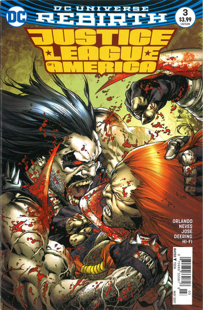 Justice League of America 2017 #3 Newsstand ed. - back issue - $3.00