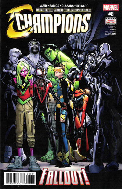 Champions 2016 #8 - back issue - $5.00