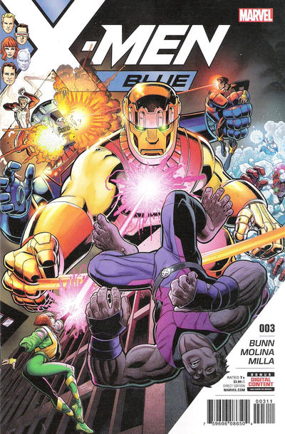 X-Men: Blue 2017 #3 - back issue - $4.00