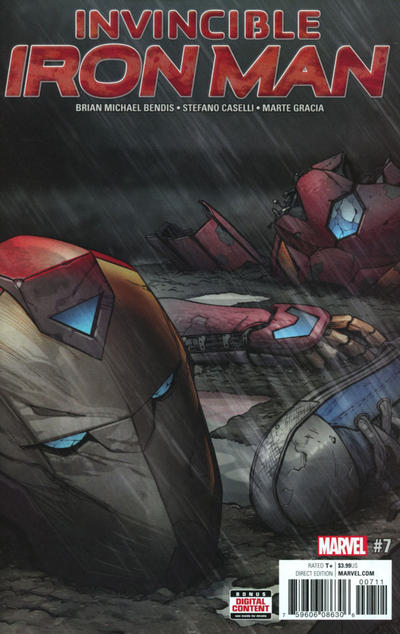 Invincible Iron Man 2017 #7 - back issue